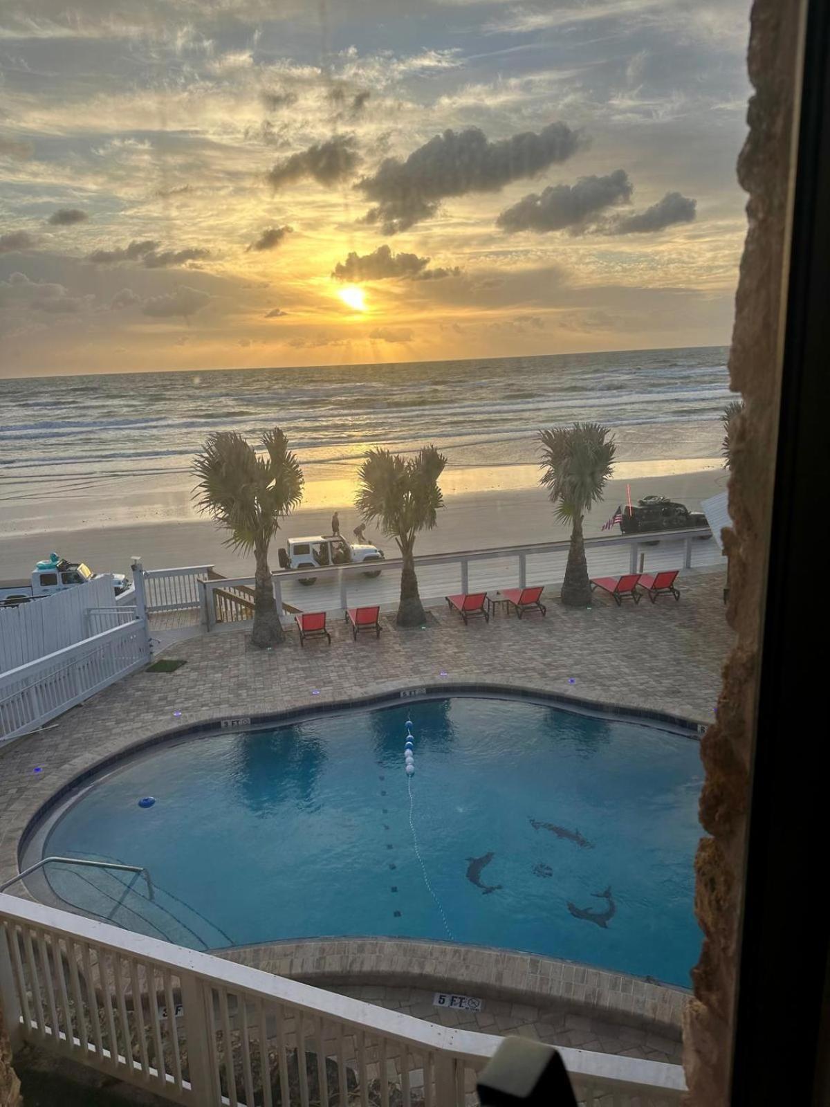 Flamingo Inn Beachfront - Daytona Beach Ngoại thất bức ảnh